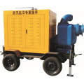 Ensemble de pompe à eau diesel mobile